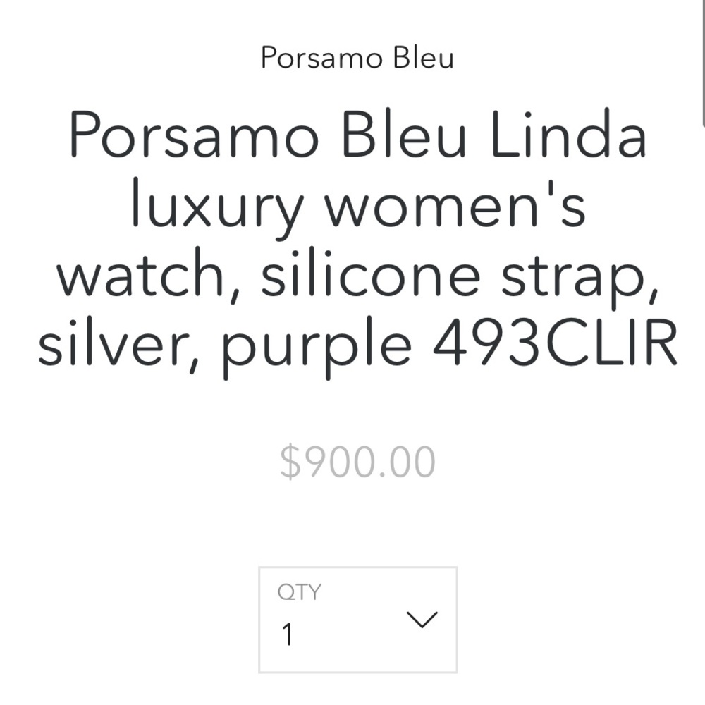 Porsamo Bleu Linda Luxury Women’s Watch - Picture 8 of 14